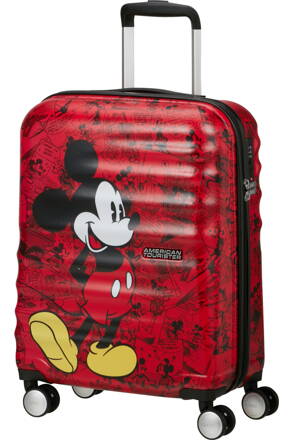 American Tourister Wavebreaker Disney FL spinner 55 Mickey comics cestovní kufr